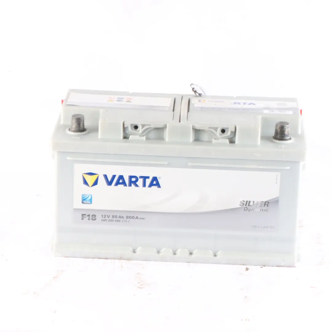 VARTA Accumulator Battery 85Ah 800A 12V Silver Dynamic F18 to with Part number Varta 85Ah Accumulator VARTA Accumulator Battery 85Ah 800A 12V Silver Dynamic F18 - SKU Varta 85Ah Accumulator - Part number Varta 85Ah Accumulator