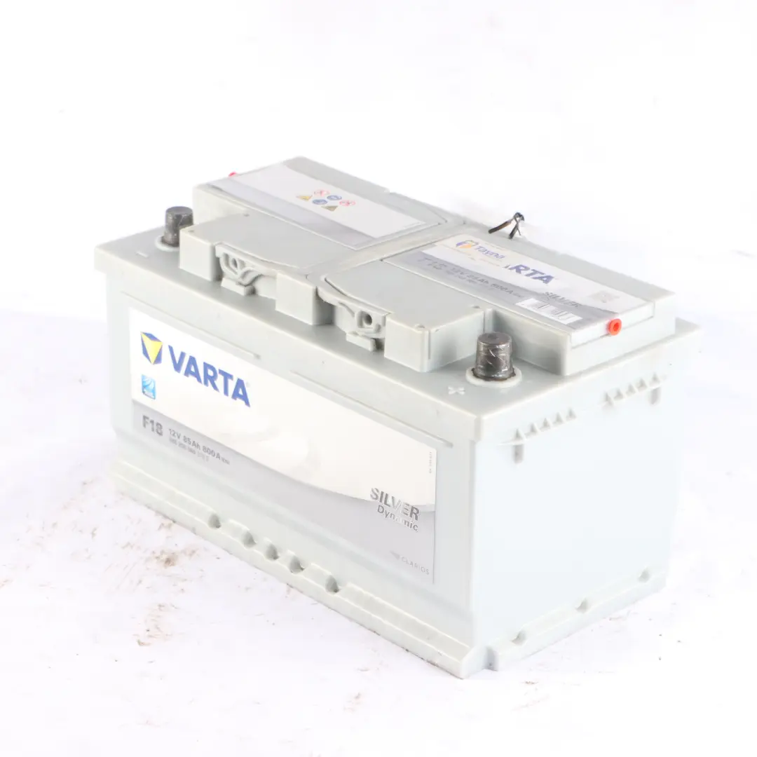  VARTA Accumulator Battery 85Ah 800A 12V Silver Dynamic F18 - SKU Varta 85Ah Accumulator - Part number Varta 85Ah Accumulator