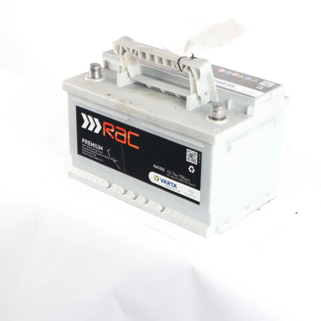 VARTA RAC Accumulator Battery 74Ah 750A 12V RAC002 to with Part number Varta Rac 74Ah Accumulator VARTA RAC Accumulator Battery 74Ah 750A 12V RAC002 - SKU Varta Rac 74Ah Accumulator-1 - Part number Varta Rac 74Ah Accumulator