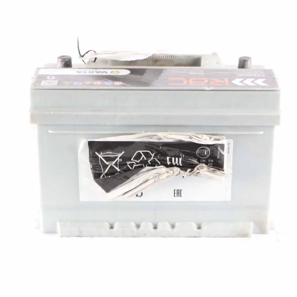 VARTA RAC Accumulator Battery 74Ah 750A 12V RAC002 to with Part number Varta Rac 74Ah Accumulator VARTA RAC Accumulator Battery 74Ah 750A 12V RAC002 - SKU Varta Rac 74Ah Accumulator - Part number Varta Rac 74Ah Accumulator