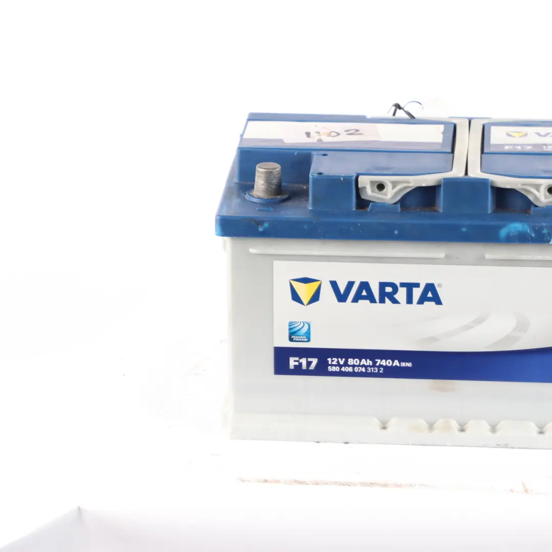  VARTA Accumulator Battery 80Ah 740A 12V Blue Dynamic F17 - SKU Varta 80Ah Accumulator - Part number Varta 80Ah Accumulator