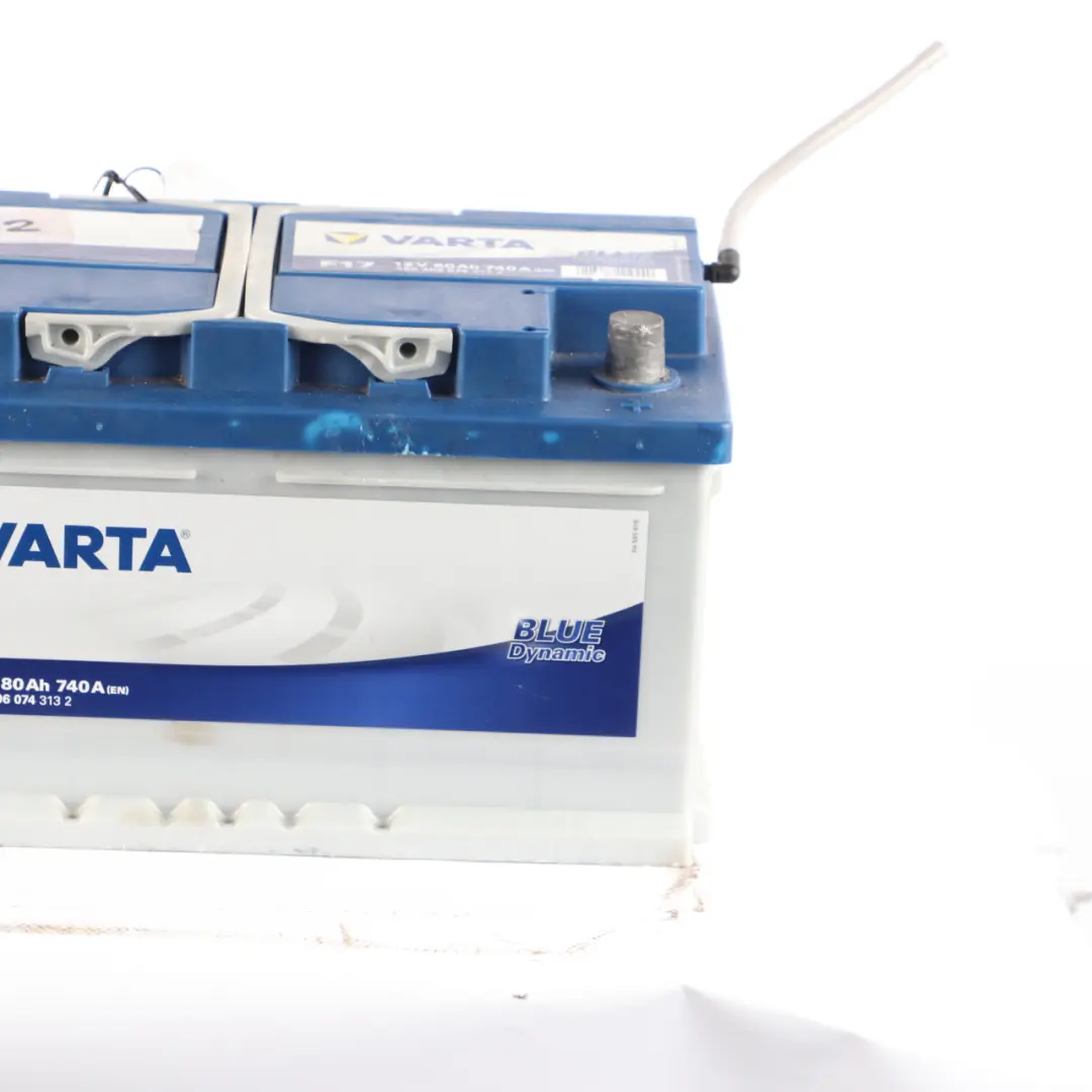  VARTA Accumulator Battery 80Ah 740A 12V Blue Dynamic F17 - SKU Varta 80Ah Accumulator - Part number Varta 80Ah Accumulator