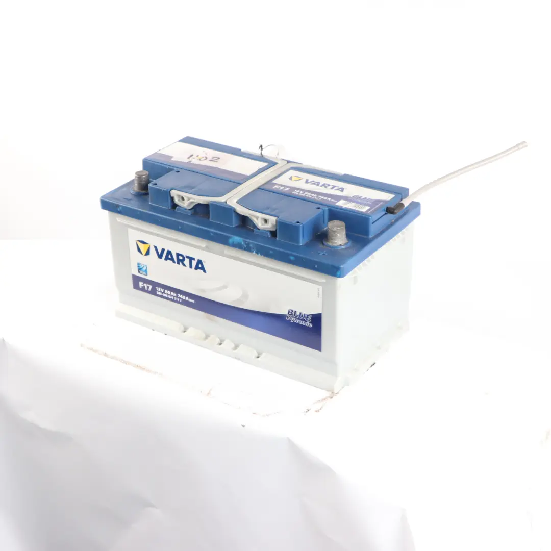  VARTA Accumulator Battery 80Ah 740A 12V Blue Dynamic F17 - SKU Varta 80Ah Accumulator - Part number Varta 80Ah Accumulator