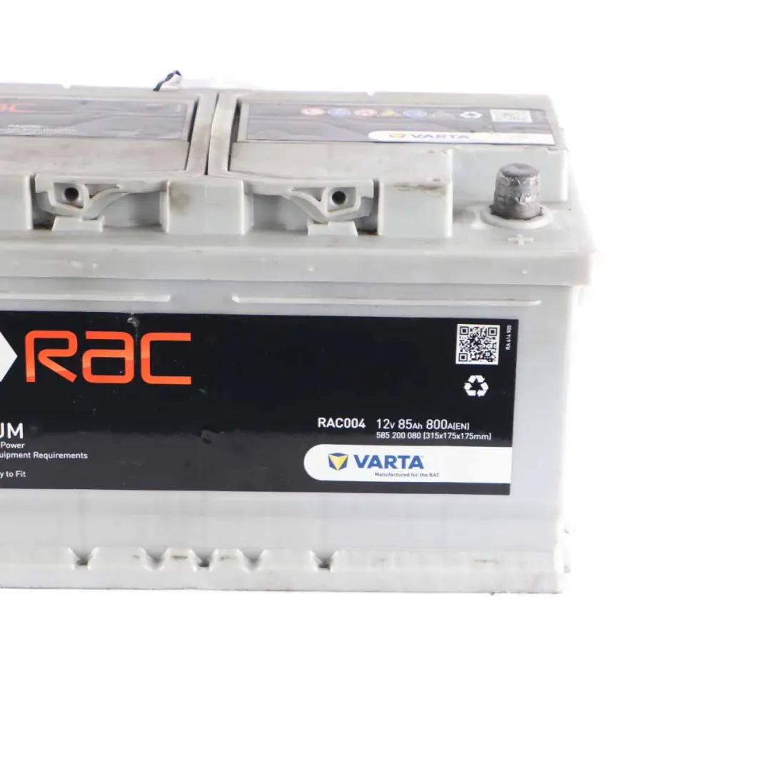 VARTA RAC Accumulator Battery 85Ah 800A 12V RAC004 to with Part number Varta Rac 85Ah Accumulator VARTA RAC Accumulator Battery 85Ah 800A 12V RAC004 - SKU Varta Rac 85Ah Accumulator - Part number Varta Rac 85Ah Accumulator