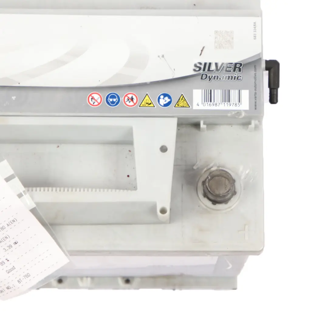 VARTA Silver Dynamic Accumulator Battery 77Ah 780A 12V E44 - SKU VARTA Silver Dynamic 77Ah Accumulator - Part number VARTA Silver Dynamic 77Ah Accumulator