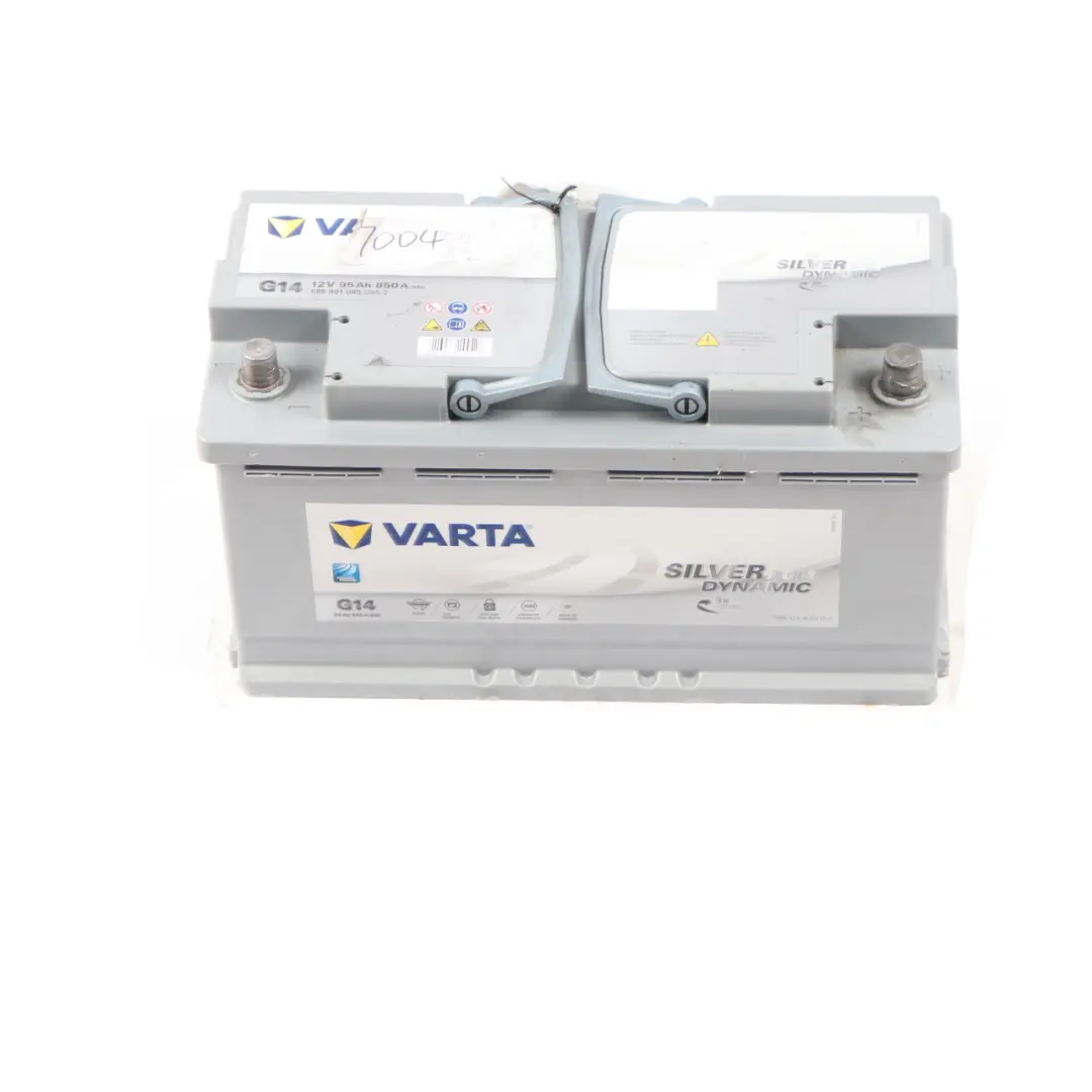 VARTA Silver Dynamic AGM Accumulator Battery 95Ah 850A 12V G14 to with Part number VARTA Silver Dynamic AGM 95Ah Accumulator VARTA Silver Dynamic AGM Accumulator Battery 95Ah 850A 12V G14 - SKU VARTA Silver Dynamic AGM 95Ah Accumulator - Part number VARTA Silver Dynamic AGM 95Ah Accumulator