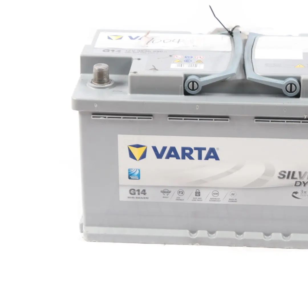  VARTA Silver Dynamic AGM Accumulator Battery 95Ah 850A 12V G14 - SKU VARTA-AGM-95AH - Part number VARTA Silver Dynamic AGM 95Ah Accumulator