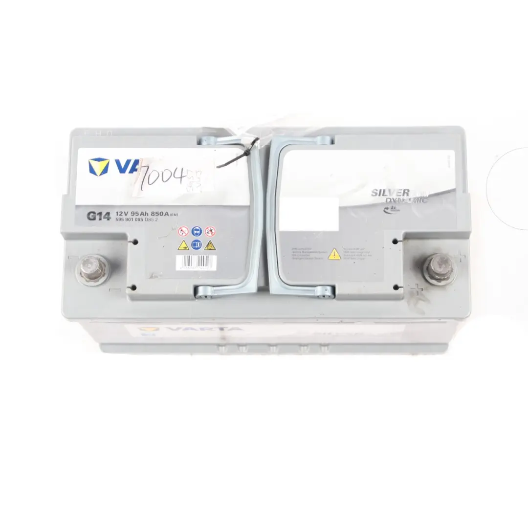 VARTA Silver Dynamic AGM Accumulator Battery 95Ah 850A 12V G14 to with Part number VARTA Silver Dynamic AGM 95Ah Accumulator VARTA Silver Dynamic AGM Accumulator Battery 95Ah 850A 12V G14 - SKU VARTA Silver Dynamic AGM 95Ah Accumulator - Part number VARTA Silver Dynamic AGM 95Ah Accumulator