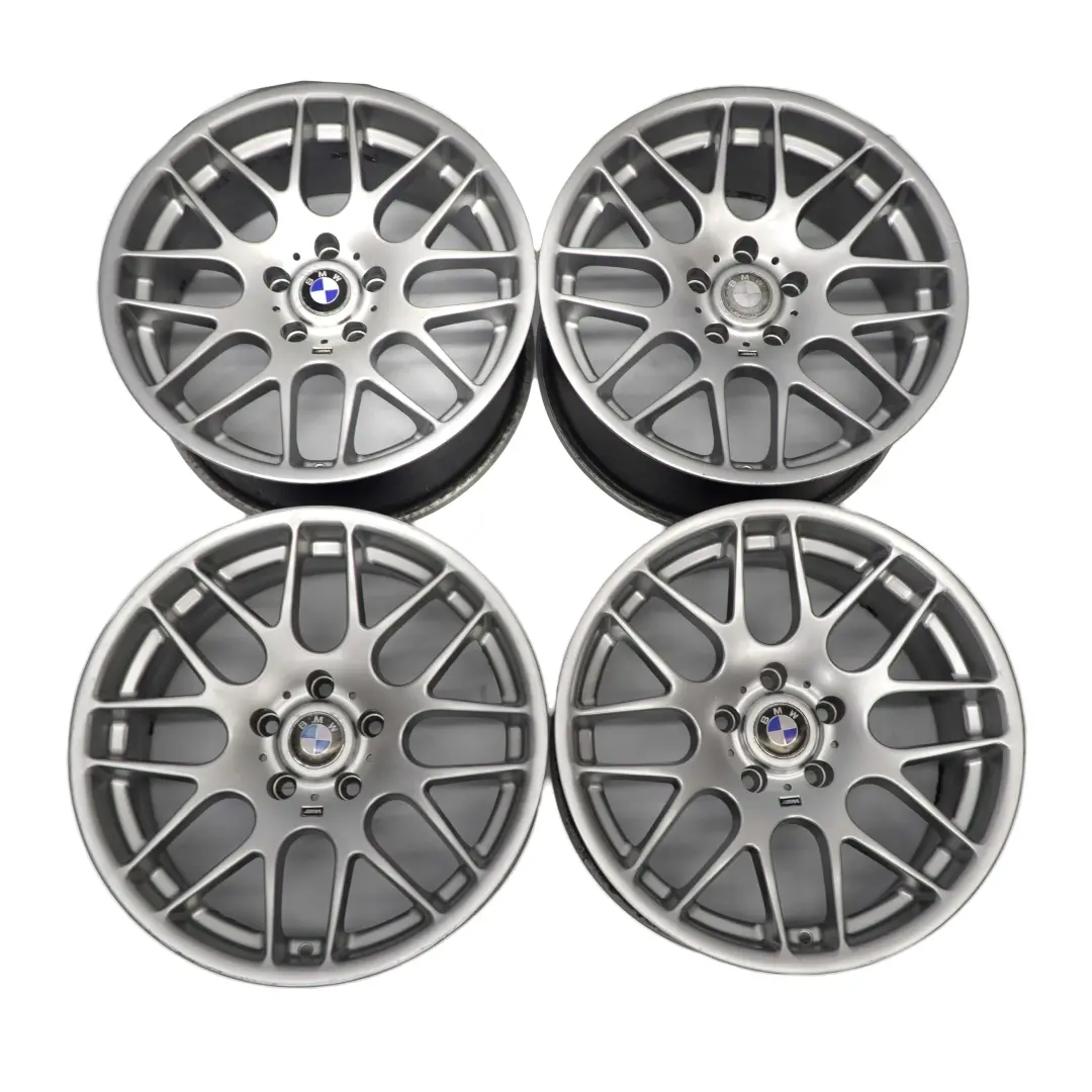 BMW E60 E61 Argent Set Complet 4x Jantes Alliage 8,5J ET:18 Via - SKU VIA SET 18 - Numéro de pièce 18"