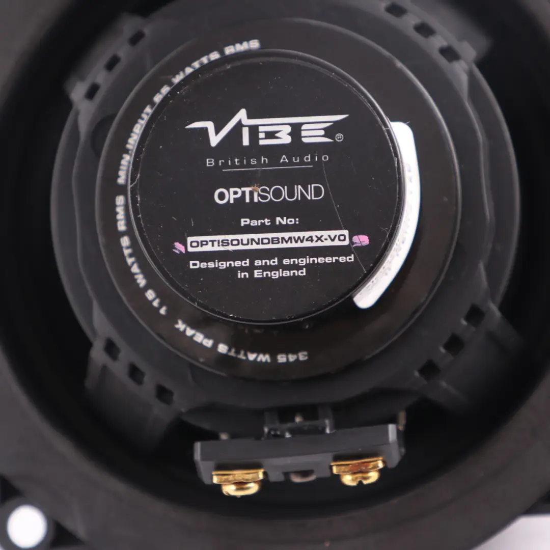 Genuine VIBE Optisound BMW4X-V0 Car Audio Unit Componente Altavoz 345W  - SKU VIBE-BMW4X-V0 - Número de pieza VIBE BMW4X-V0