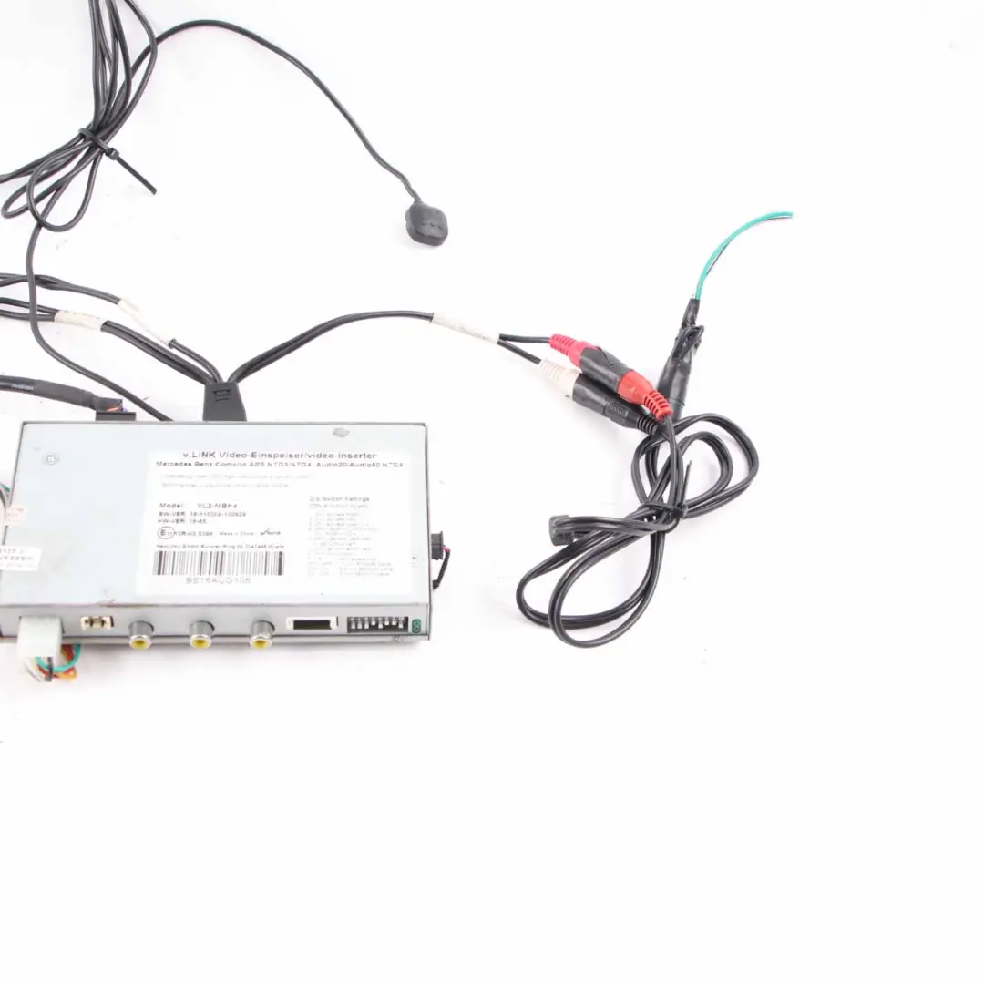 v.LiNK Mercedes Multimedia Interface Rear View Camera Module Unit Box to with Part number VL2-MBN4 v.LiNK Mercedes Multimedia Interface Rear View Camera Module Unit Box - SKU VL2-MBN4 - Part number VL2-MBN4