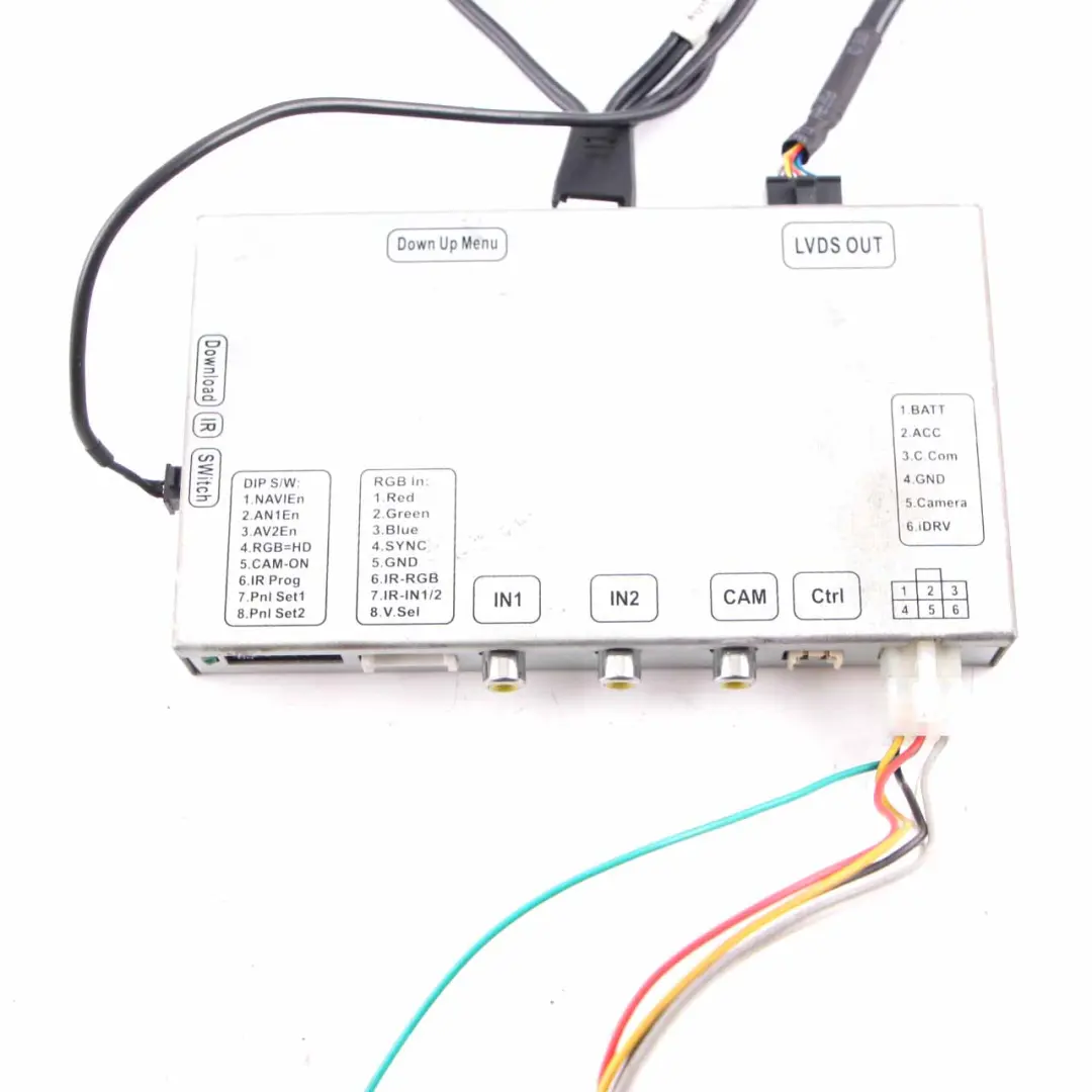 v.LiNK Mercedes Multimedia Interface Rear View Camera Module Unit Box to with Part number VL2-MBN4 v.LiNK Mercedes Multimedia Interface Rear View Camera Module Unit Box - SKU VL2-MBN4 - Part number VL2-MBN4