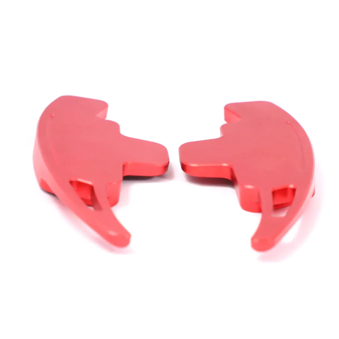 Mercedes W204 Sportlenkrad Schaltwippen Rot Satz - SKU W204-Red-Paddles - Teilenummer W204 Red Paddles