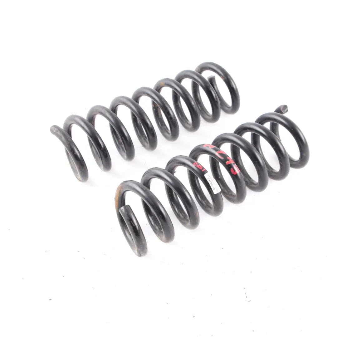 Mercedes CLS W219 Rear Axle Suspension Spring Left Right N/O/S Coil Set - SKU W219 Rear Coil Spring Set - Part number W219 Rear Coil Spring Set