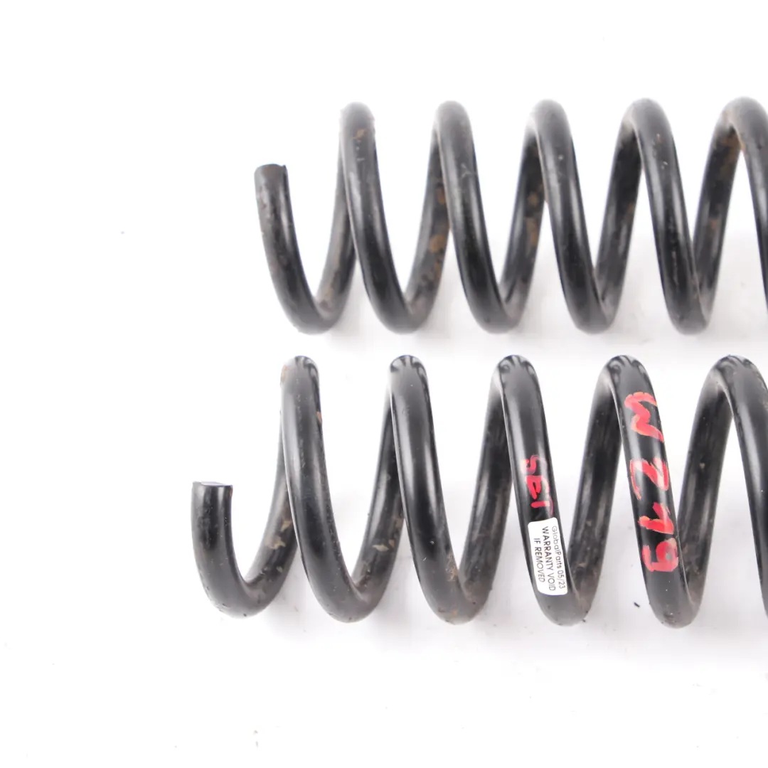 W219 Rear Axle Suspension Spring Left Right N/O/S Coil Set to Mercedes CLS with Part number W219 Rear Coil Spring Set Mercedes CLS W219 Rear Axle Suspension Spring Left Right N/O/S Coil Set - SKU W219 Rear Coil Spring Set - Part number W219 Rear Coil Spring Set