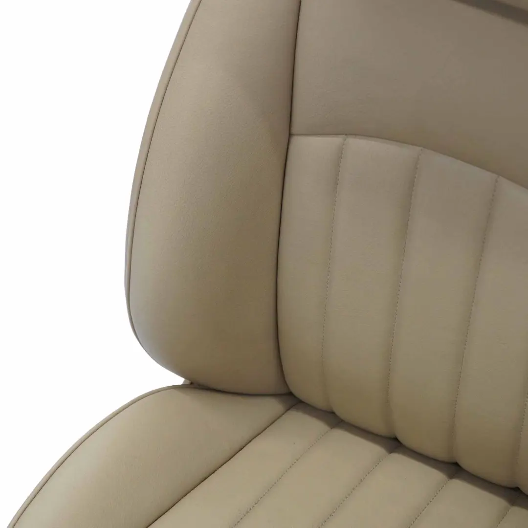 Sitze Mercedes W219 Coupe Limousine Leder Heizung Bucksin Braun Vorne Hinten  - SKU W219 Seats Leather Brown Bucksin - Teilenummer W219 Seats Leather Brown Bucksin