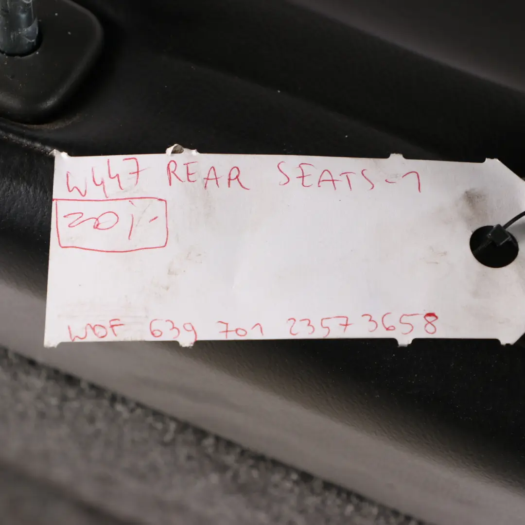 Third Last Seat Row Additional Seats Bench Taxi to Mercedes W639 with Part number W447 Rear Seats Mercedes W639 Third Last Seat Row Additional Seats Bench Taxi - SKU W447 Rear Seats-1 - Part number W447 Rear Seats