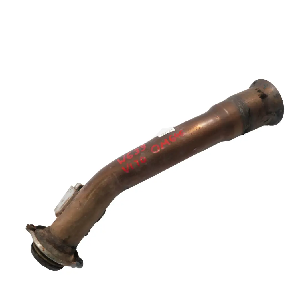 Mercedes Vito W639 OM646 Turbo Decat Catless Downpipe DPF Löschen Rohr - SKU W639 OM646 Downpipe - Teilenummer W639 OM646 Downpipe