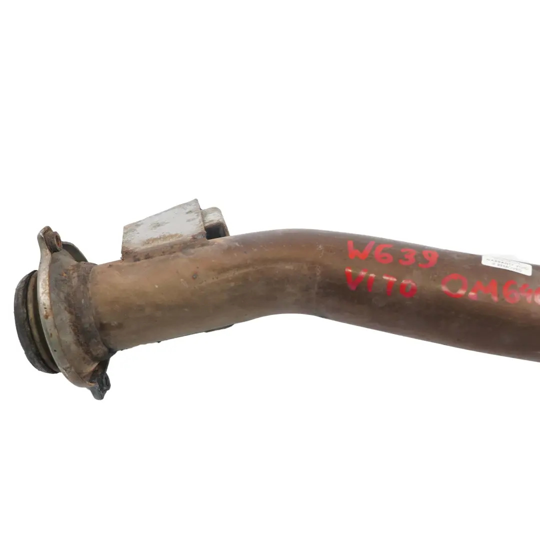 Downpipe Mercedes W639 Vito OM646 Exhaust Turbo Decat Catless Pipe Hose Muffler to with Part number W639 OM646 Downpipe Downpipe Mercedes W639 Vito OM646 Exhaust Turbo Decat Catless Pipe Hose Muffler - SKU W639 OM646 Downpipe - Part number W639 OM646 Downpipe