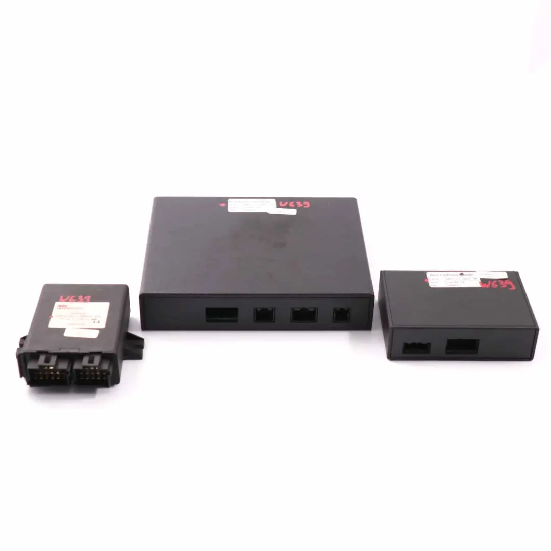 Mercedes Vito W639 Steuergerätesatz Taxi Hinterradlenkung Gegensprechanlage - SKU W639 Taxi Modules - Teilenummer W639 Taxi Modules