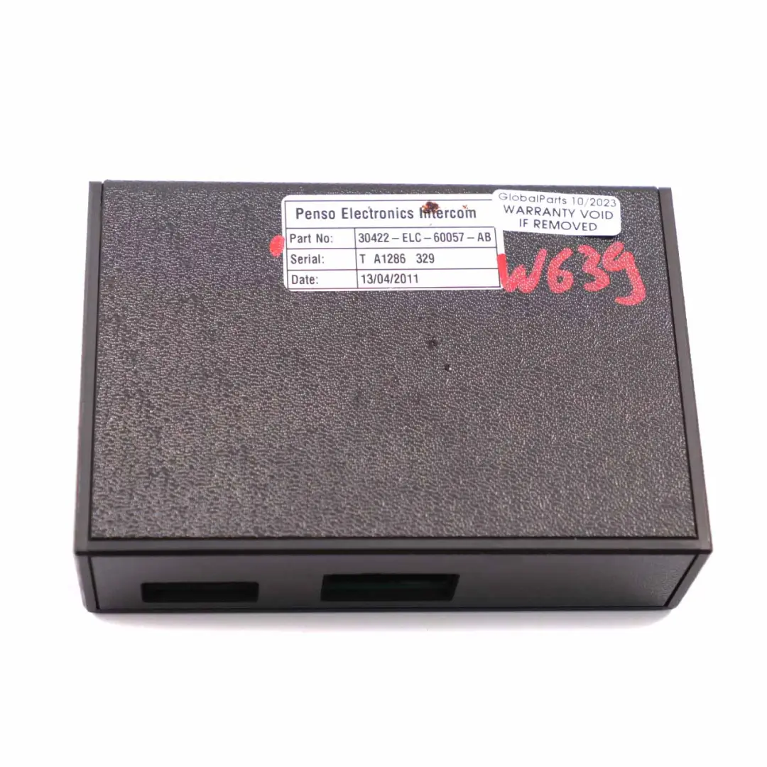 Mercedes Vito W639 Ensemble d'unités de contrôle Taxi Direction arrière Intercom - SKU W639 Taxi Modules - Numéro de pièce W639 Taxi Modules