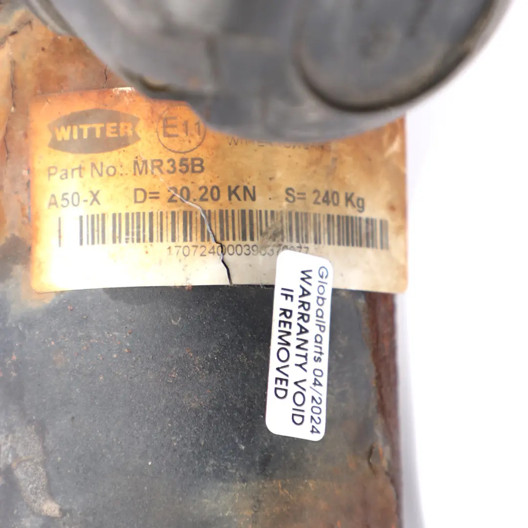 Towing Hitch Towbar Tow Bar Mechanism to Mercedes Sprinter W906 with Part number Witter MR35B Mercedes Sprinter W906 Towing Hitch Towbar Tow Bar Mechanism - SKU Witter MR35B - Part number Witter MR35B