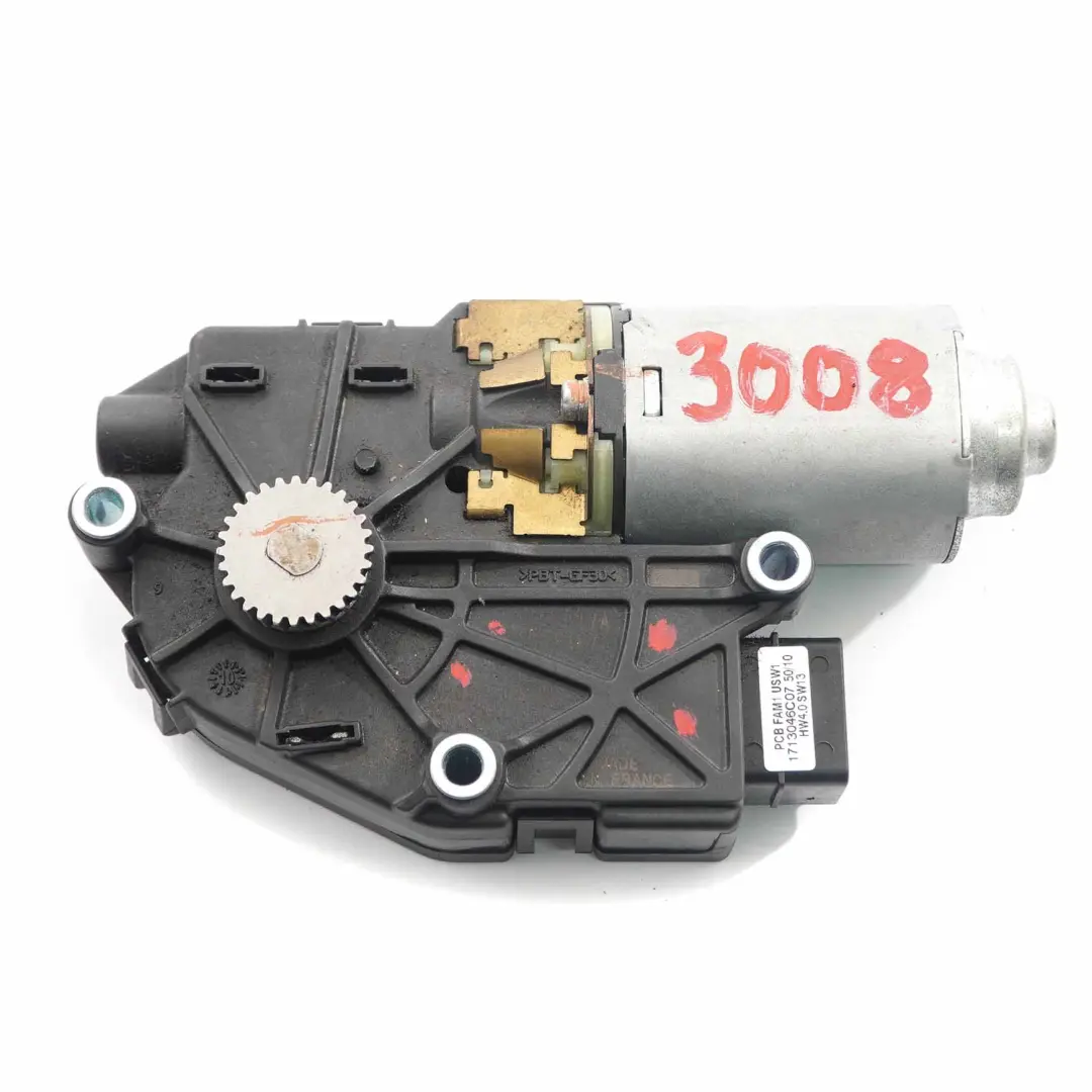 accionamiento del techo solar para Peugeot 3008 Motor de con número de pieza WR09-C04-AA Peugeot 3008 Motor de accionamiento del techo solar - SKU WR09-C04-AA - Número de pieza WR09-C04-AA