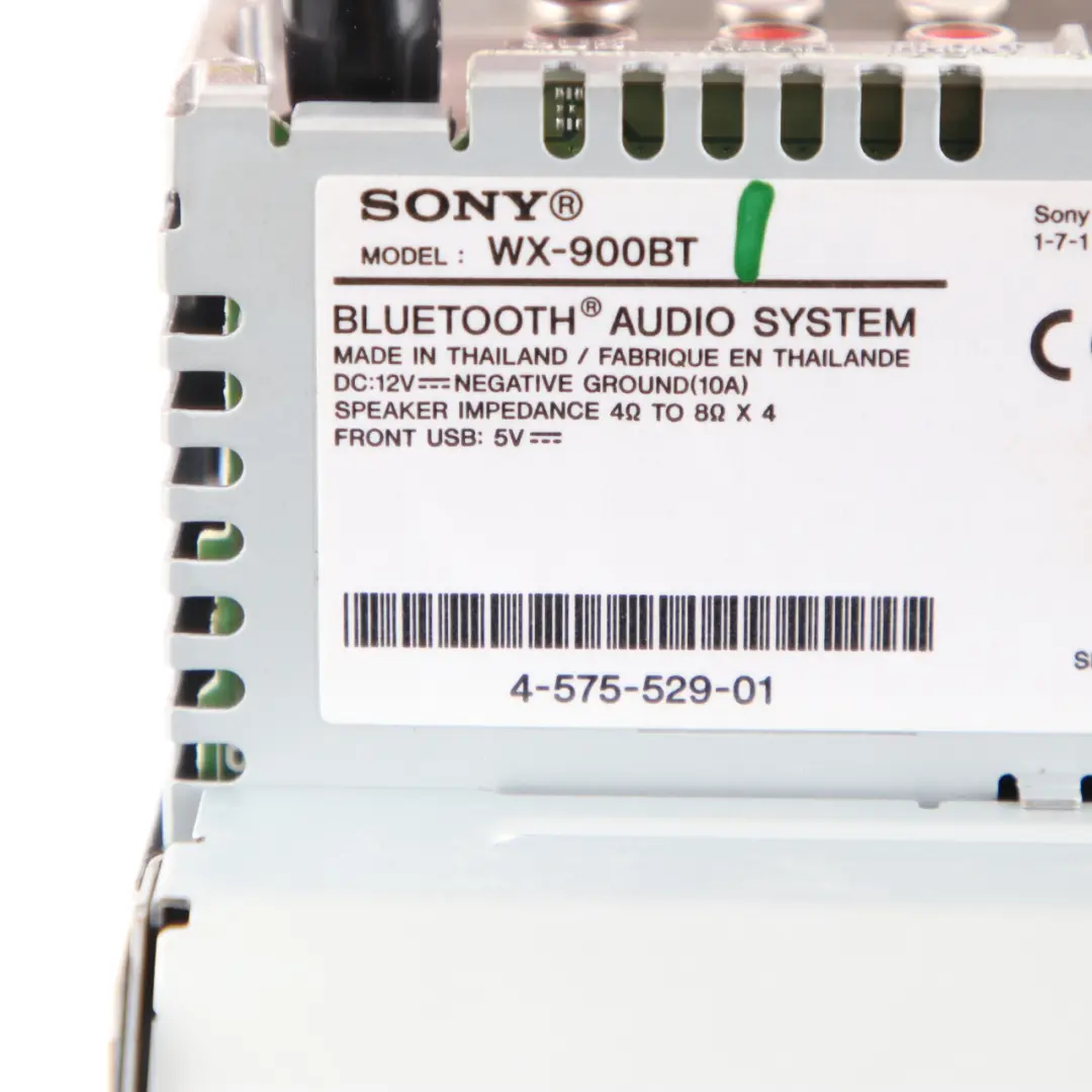 Genuine Sony Bluetooth NFC Stereo Audio Player Head Unit to with Part number WX-900BT Genuine Sony Bluetooth NFC Stereo Audio Player Head Unit - SKU WX-900BT - Part number WX-900BT