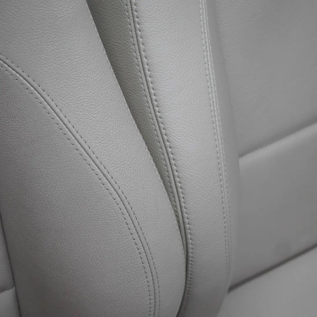 BMW X1 E84 M-Sport Front Seats Left Right N/O/S Oyster Leather Heated Memory - SKU X1-E84-FRONT-SEAT-OYSTER-LEATHER-LUDP - Part number 2992784