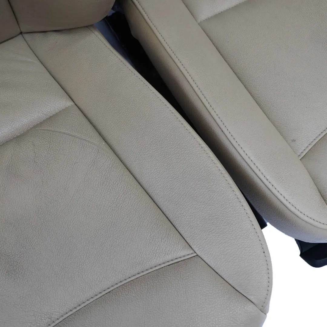 Seats BMW X1 E84 Beige Nevada Leather Interior Front Rear Seat Set Door Cards to with Part number 2992586 Seats BMW X1 E84 Beige Nevada Leather Interior Front Rear Seat Set Door Cards - SKU X1 E84 Seats Beige Leather (LUB4) - Part number 2992586