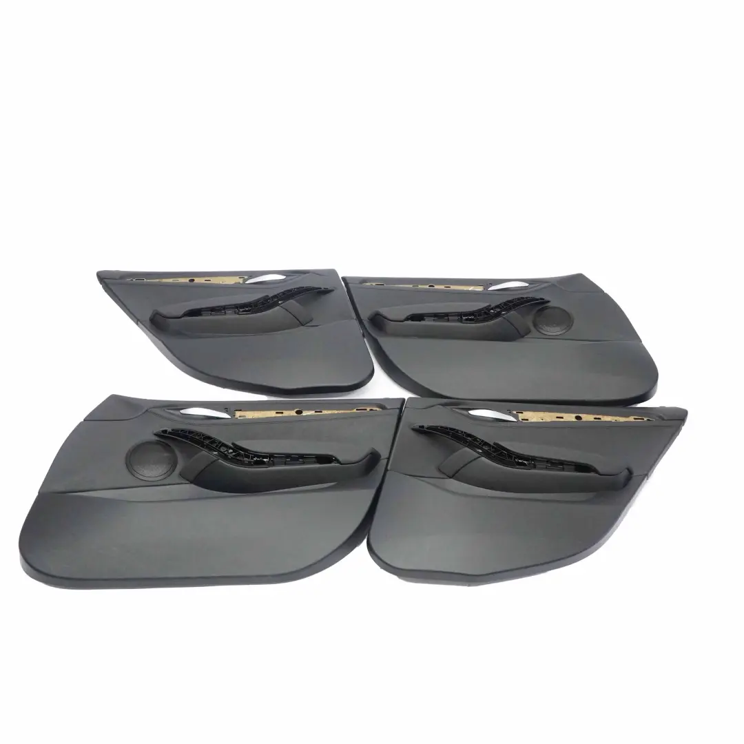 BMW X1 E84 Cuero Negro Interior Calefactables Asiento Trasero Juego Puerta - SKU X1 E84 Seats Black Leather (LUSW) - Número de pieza 2992585