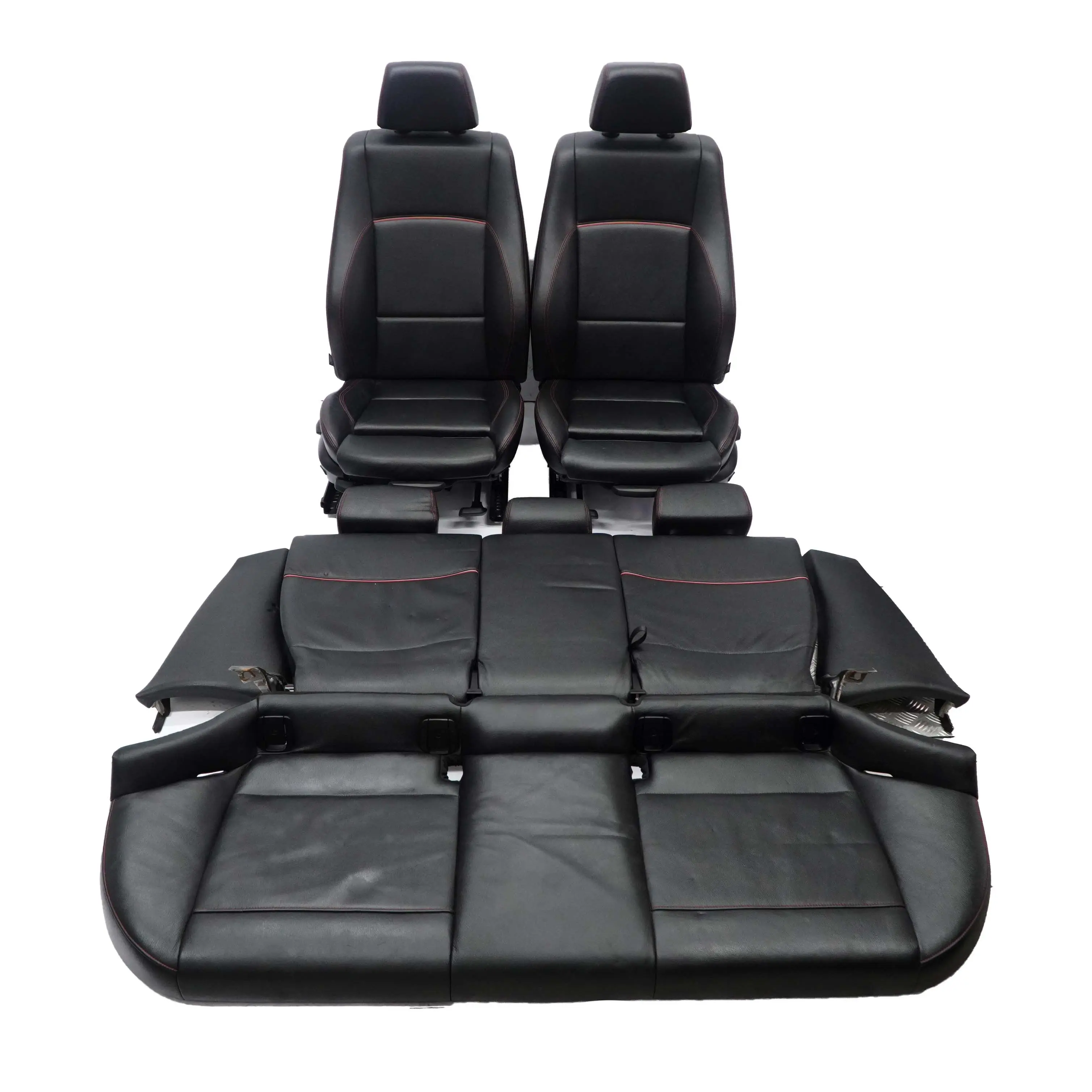 BMW X1 E84 Fotel Fotele Kanapa Czarna Skóra Sport