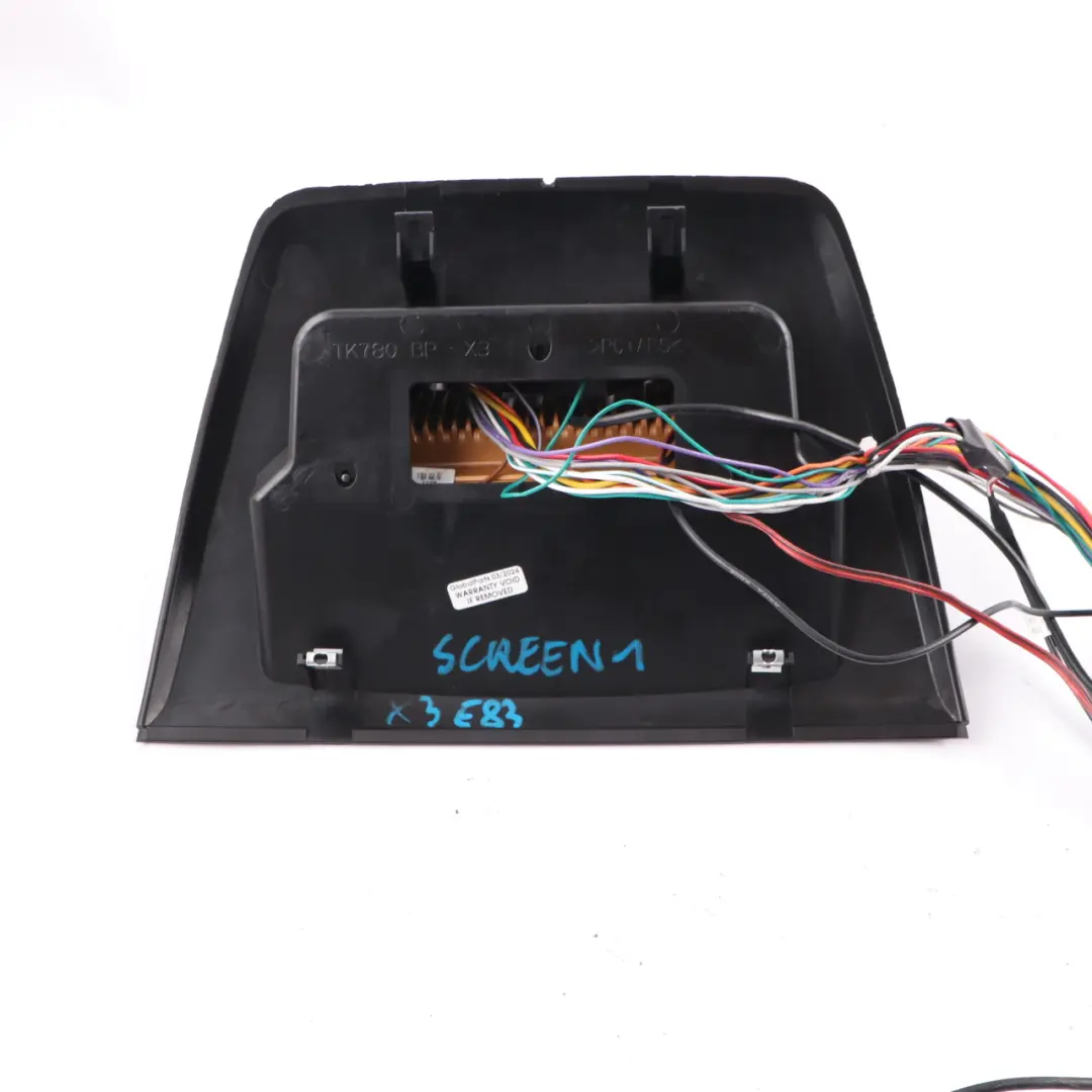 BMW X3 E83 Head Unit GPS Navigation Display Screen Android 12 Auto CarPlay 9" - SKU X3 E83 Screen-1 - Part number X3 E83 Screen-1