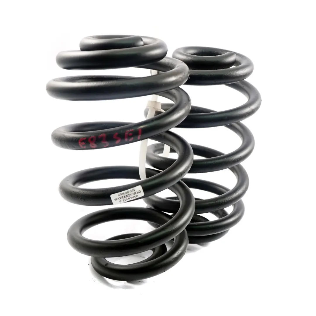 Sprężyny Zawieszenia Tylne Sportowe Zestaw do BMW X3 E83 o numerze X3 E83 Sport Coil Spring BMW X3 E83 Sprężyny Zawieszenia Tylne Sportowe Zestaw - SKU X3-E83-SPORT-COIL-SPRING - Numer Części X3 E83 Sport Coil Spring