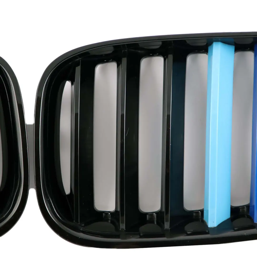 BMW Front Grille Kidney Radiator Air Inlet Left Right N/O/S Set - SKU X5 E53 M Sport Grille Set - Part number X5 E53 M Sport