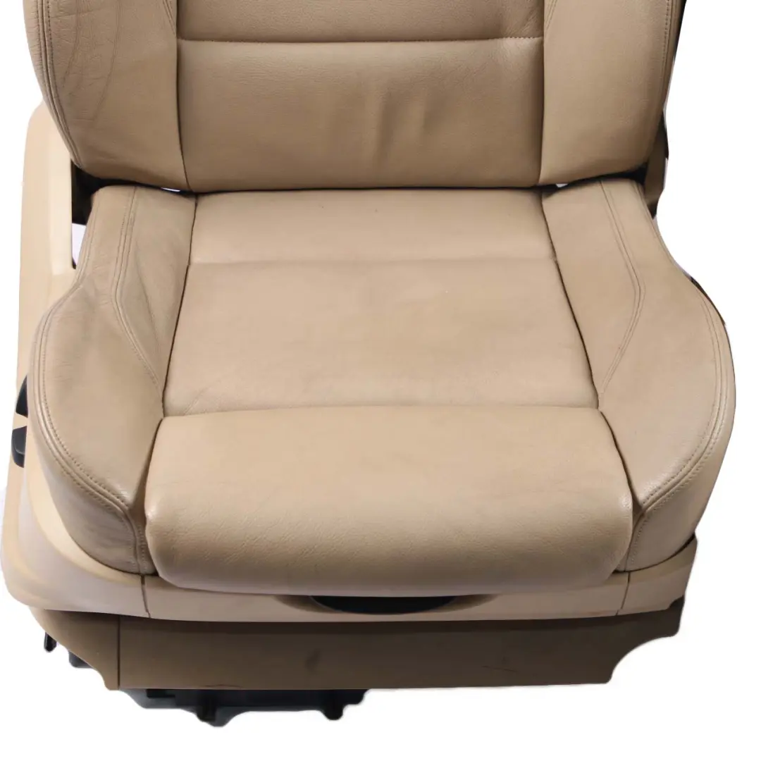 Leather Seats Sport Heated Beige Set Front Rear Seat Electric Memory to BMW X5 E70 with Part number 6973422 BMW X5 E70 Leather Seats Sport Heated Beige Set Front Rear Seat Electric Memory - SKU X5 E70 Set Seats Beige Leather (LUB4) - Part number 6973422