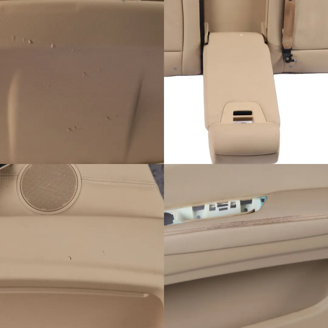 Leather Seats Sport Heated Beige Set Front Rear Seat Electric Memory to BMW X5 E70 with Part number 6973422 BMW X5 E70 Leather Seats Sport Heated Beige Set Front Rear Seat Electric Memory - SKU X5 E70 Set Seats Beige Leather (LUB4) - Part number 6973422