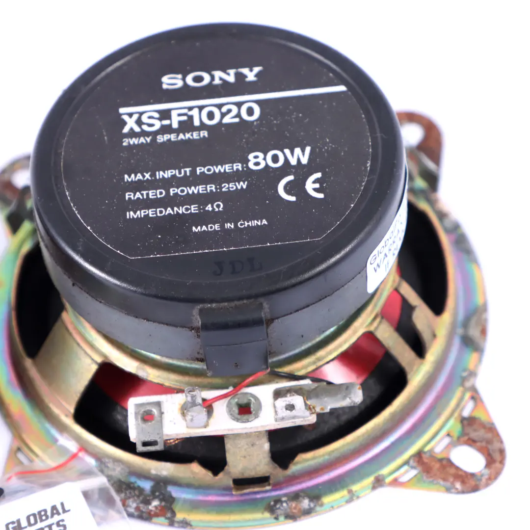 Genuine Sony Stereo 2-Way Coaxial Speaker Loudspeaker Set  - SKU XS-F1020 - Part number XS-F1020