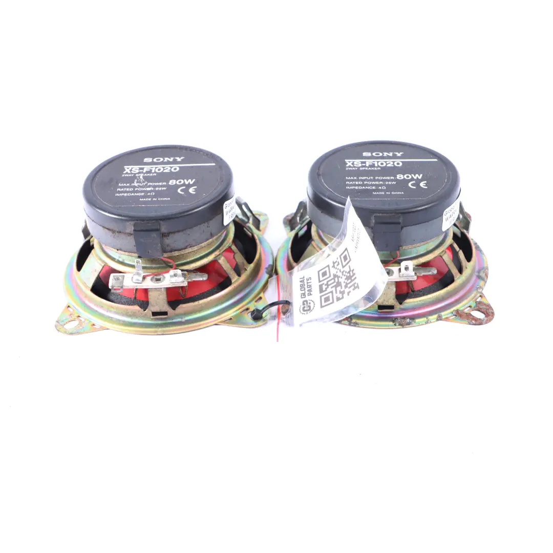 Genuine Sony Stereo 2-Way Coaxial Speaker Loudspeaker Set  - SKU XS-F1020 - Part number XS-F1020
