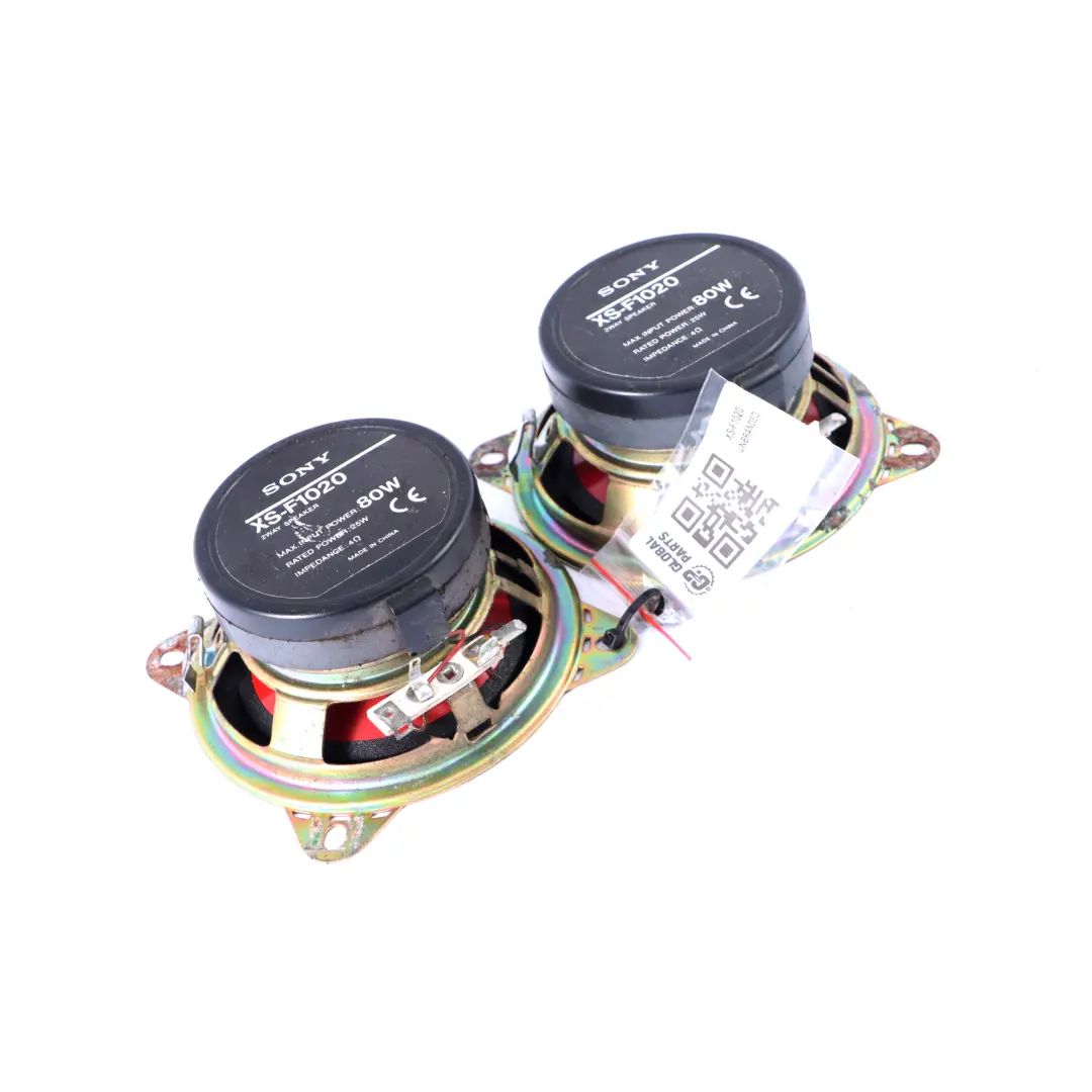 Genuine Sony Stereo 2-Way Coaxial Speaker Loudspeaker Set  - SKU XS-F1020 - Part number XS-F1020