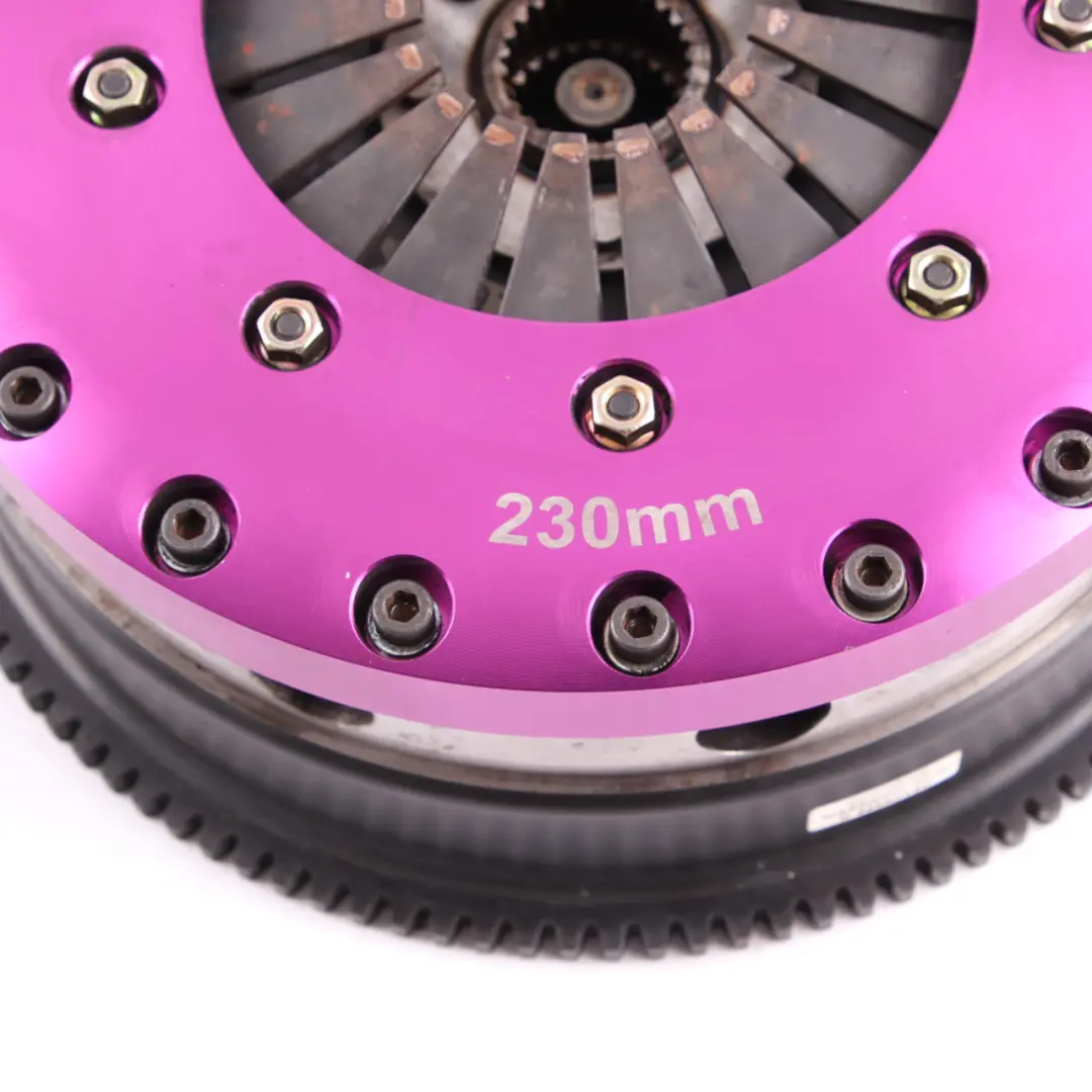 N54 230mm Organic Twin Plate Clutch Flywheel to BMW E90 335i with Part number Xtreme KBM23595-2G BMW E90 335i N54 230mm Organic Twin Plate Clutch Flywheel - SKU Xtreme KBM23595-2G - Part number Xtreme KBM23595-2G