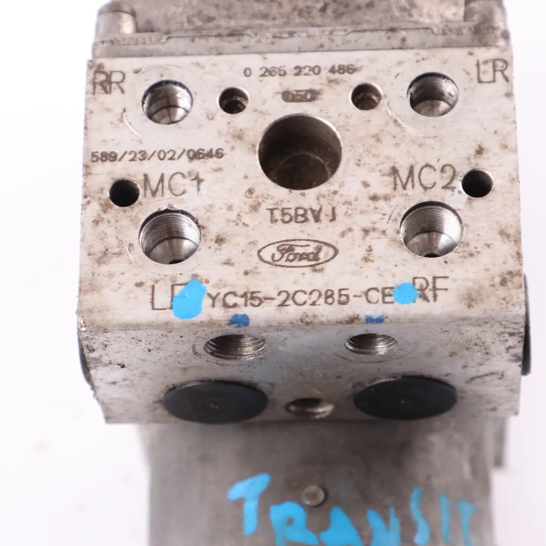 Mk6 Brake Pump ABS Module Hydraulic Control Unit YC15-2C285-CE to Ford Transit with Part number YC152C285CE Ford Transit Mk6 Brake Pump ABS Module Hydraulic Control Unit YC15-2C285-CE - SKU YC152C285CE - Part number YC152C285CE