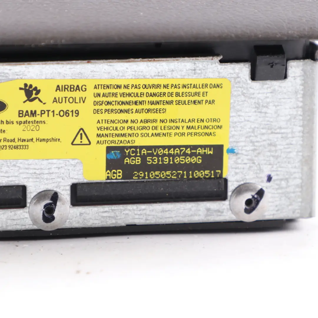 MK6 Airbag Passenger Side Front Dashboard Air Bag to Ford Transit with Part number YC1AV044A74AHW Ford Transit MK6 Airbag Passenger Side Front Dashboard Air Bag - SKU YC1AV044A74AHW-1 - Part number YC1AV044A74AHW