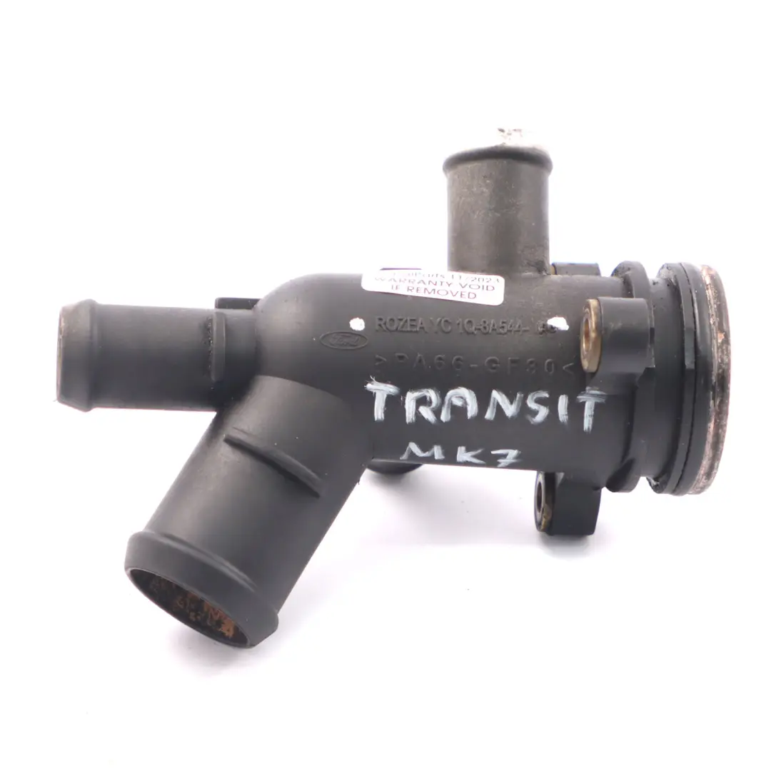 WasserPumpen Rohr Motor Kühlmittelflansch für Ford Transit MK7 TDCI mit Teilenummer YC1Q-8A544-AC Ford Transit MK7 TDCI WasserPumpen Rohr Motor Kühlmittelflansch - SKU YC1Q-8A544-AC - Teilenummer YC1Q-8A544-AC