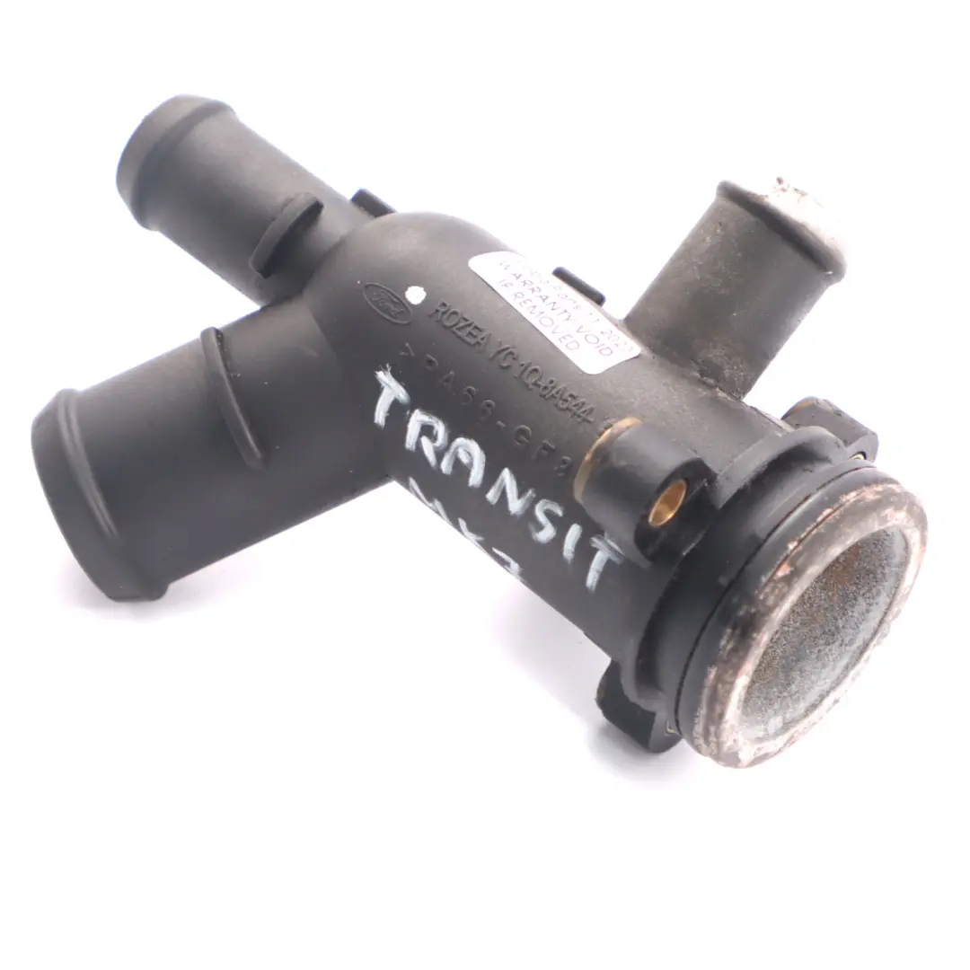 Water Pump Pipe Engine Coolant Flange to Ford Transit MK7 TDCI with Part number YC1Q-8A544-AC Ford Transit MK7 TDCI Water Pump Pipe Engine Coolant Flange - SKU YC1Q-8A544-AC - Part number YC1Q-8A544-AC