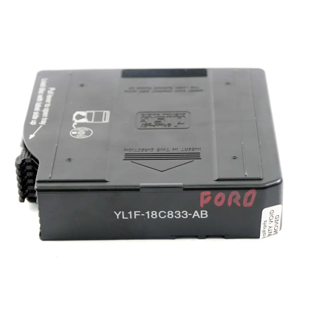 6-Fach CD Changer Multichanger Rivista per Ford con numero di parte YL1F-18C833-AB Ford 6-Fach CD Changer Multichanger Rivista - SKU YL1F-18C833-AB - Numero di parte YL1F-18C833-AB