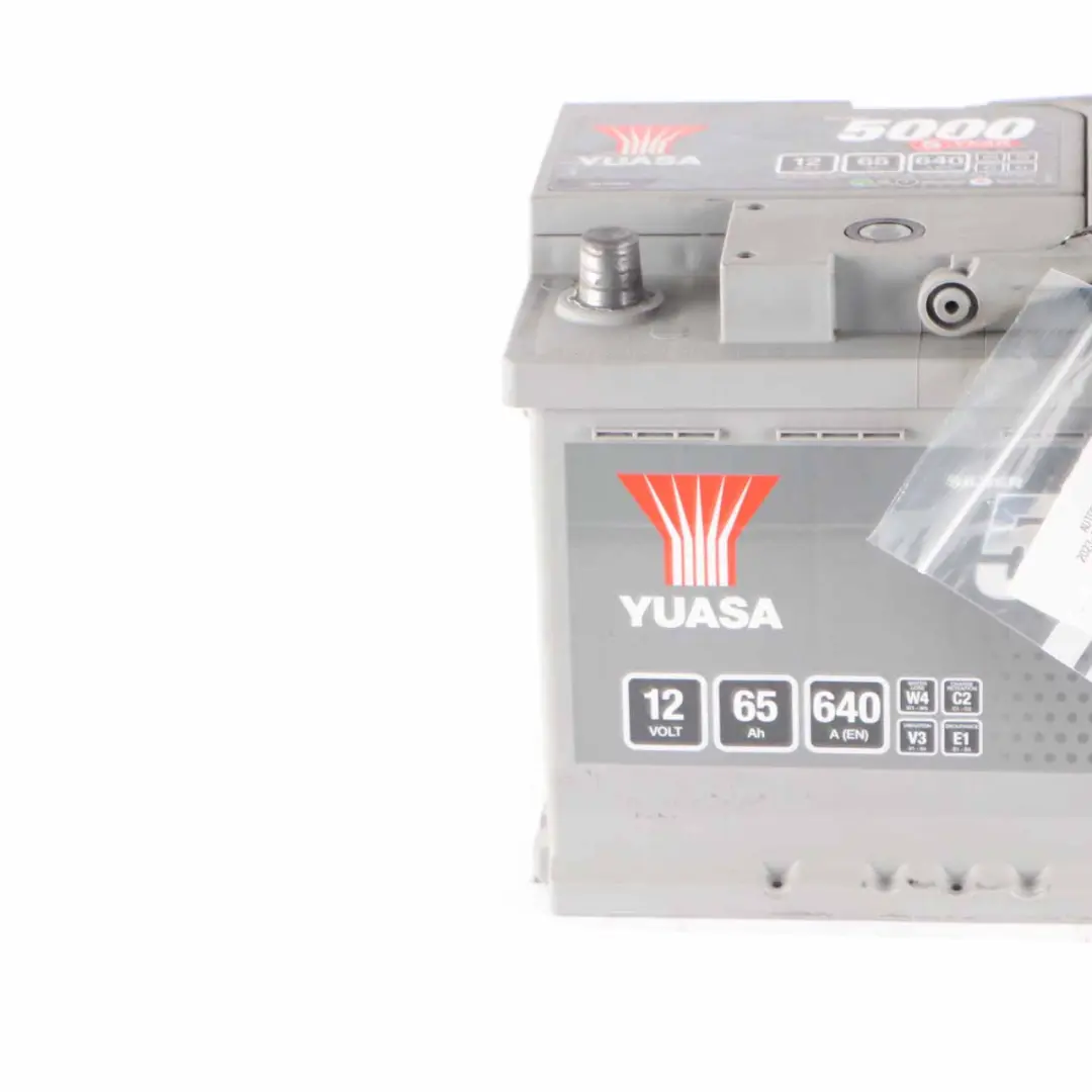  YUASA 5000 12V Accumulator Battery 65Ah 640A HSB013 - SKU YUASA 5000 65Ah Accumulator - Part number YUASA 5000 65Ah Accumulator