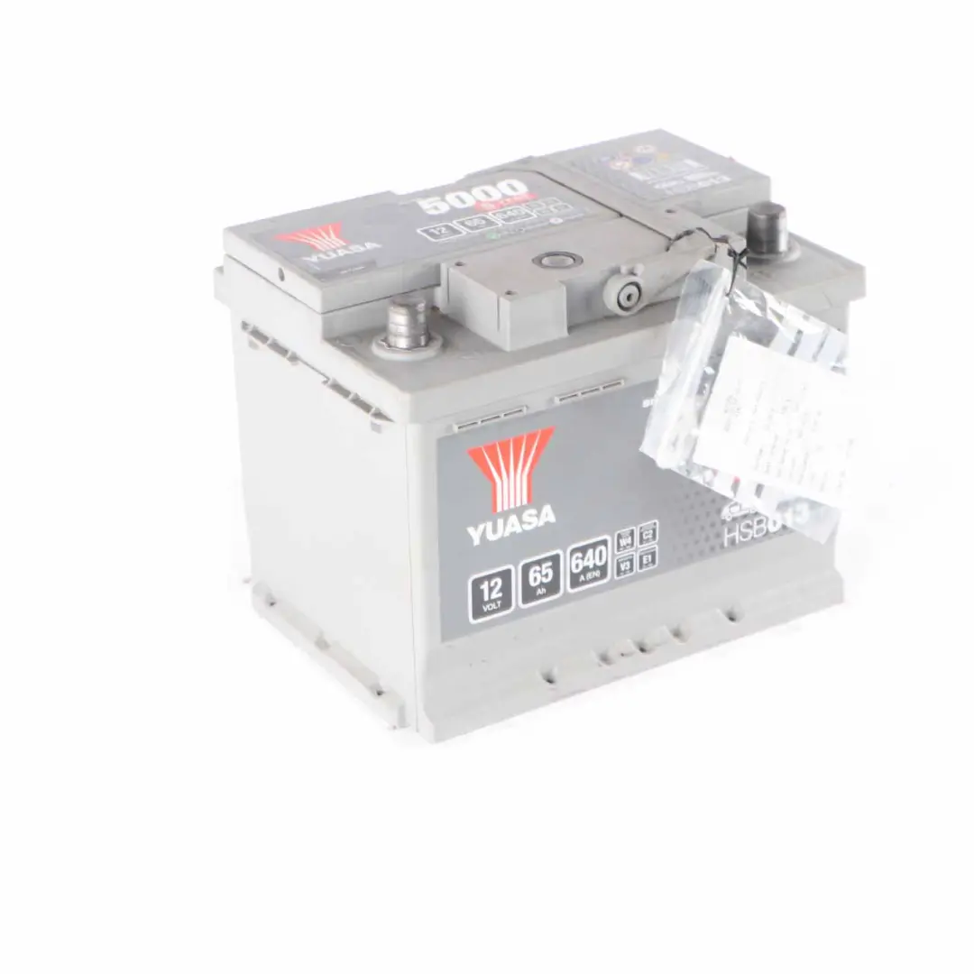 YUASA 5000 12V Accumulator Battery 65Ah 640A HSB013 - SKU YUASA 5000 65Ah Accumulator - Part number YUASA 5000 65Ah Accumulator