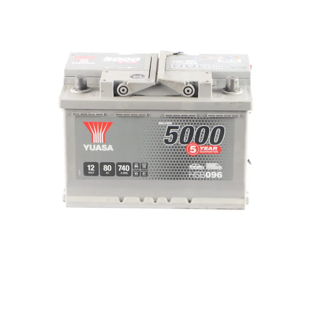  YUASA 5000 12V Accumulator Battery 80Ah 740A HSB096 - SKU YUASA 5000 80Ah Accumulator-1 - Part number YUASA 5000 80Ah Accumulator