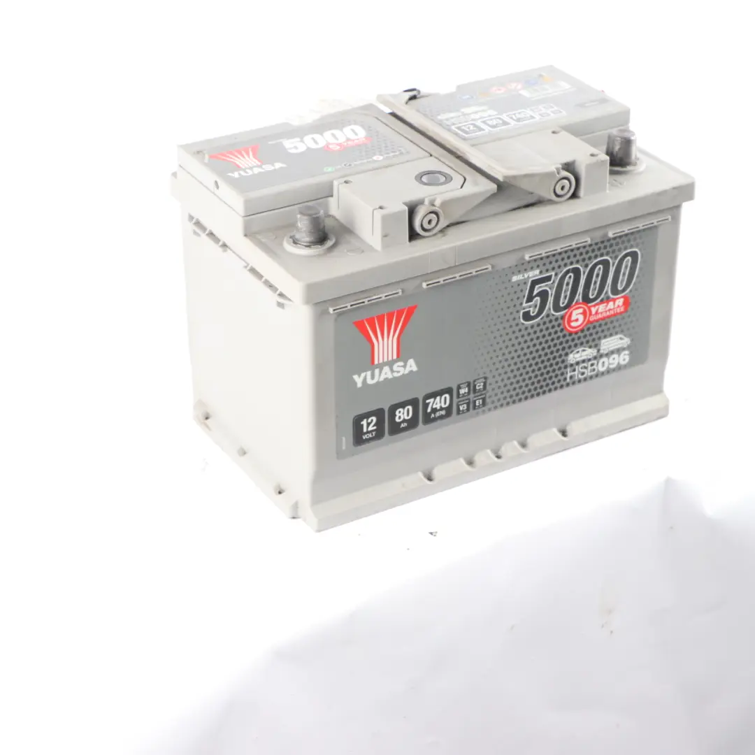  YUASA 5000 12V Accumulator Battery 80Ah 740A HSB096 - SKU YUASA 5000 80Ah Accumulator-1 - Part number YUASA 5000 80Ah Accumulator
